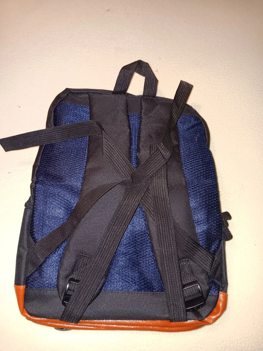 Disney Stitch Kids Black Backpack with Purple and Blue Graphics
